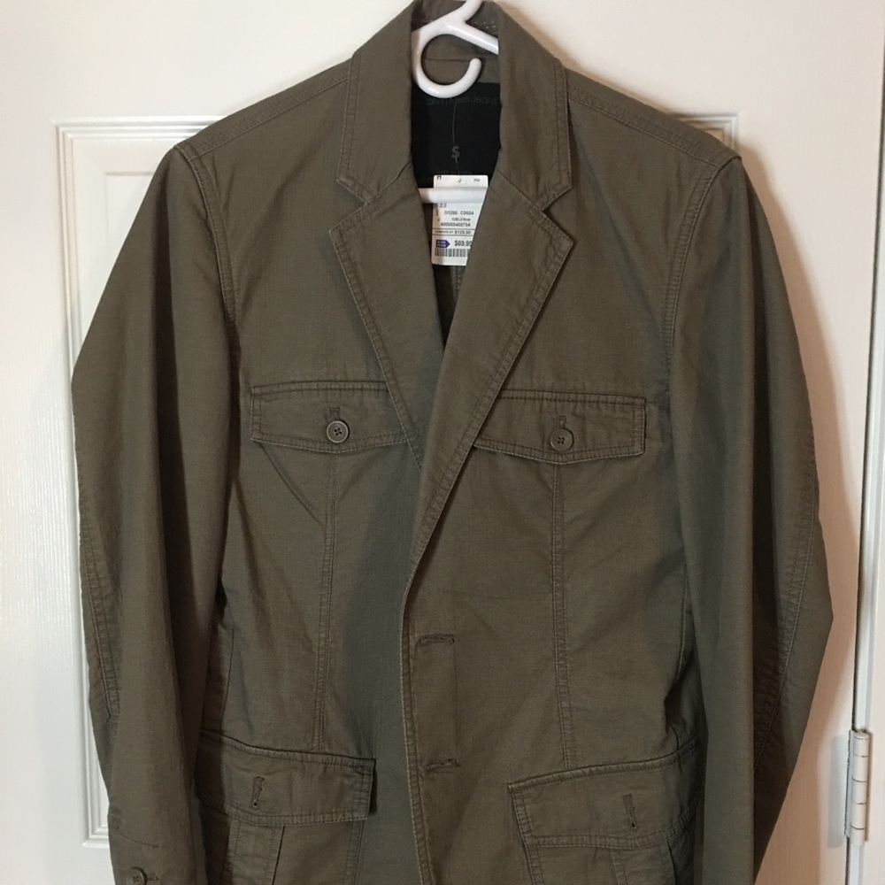 Calvin Klein Jeans unstructured blazer